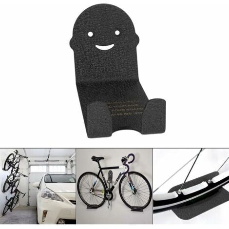 Pair - Support de Vélo à Fixer au Mur en Acier, 3 Pièces (Support de Pédalier, Support de roues) (1/4)