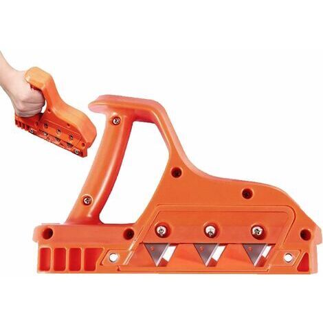 Pair - Machine de chanfreinage de cloisons sèches, chanfreinage d'outils à main pour le travail du bois, outil de coupe pour outils à main de travail du bois, chanfreinage de cloisons sèches (45 + 60 (1/5)