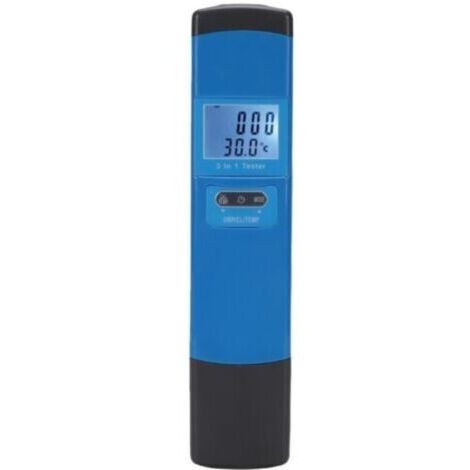 Pair - Testeur 3 en 1 ORP/Chlore Résiduel/Température pour Aquariums Étangs et Piscines - Kit de Test Complet- (1/5)