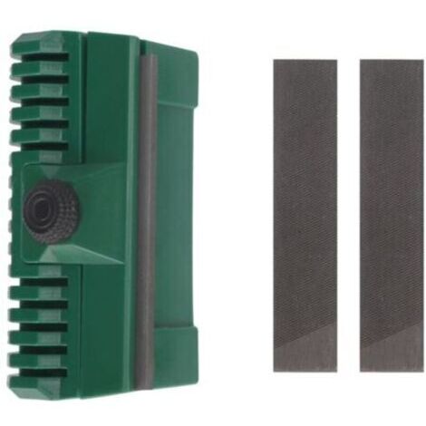 Pair - Ensemble de Réglage de Barre de Guide pour Tronçonneuse avec 2 Disques à Meuler - (1/5)