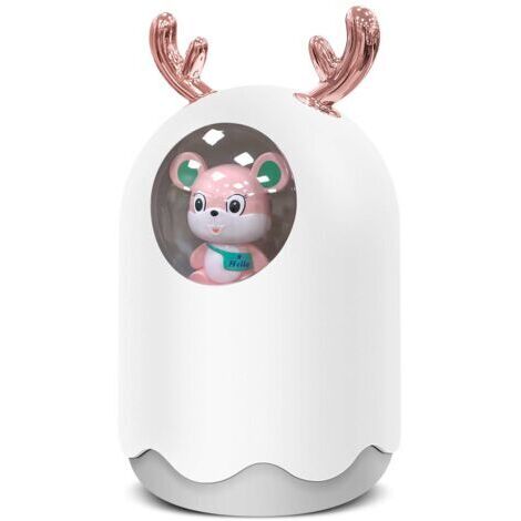 Pair - Humidificateur d'Air, Mini Diffuseur d’huiles Essentielles Humidificateur à Brume, Portable Silencieux Humidificateur D’air (1/5)