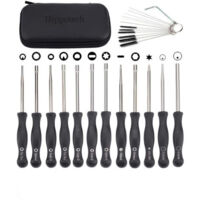 Pair Lot de 12 outils de réglage de carburateur avec scredrivers acircle pour petit moteur 2 temps pour Husqvarna pour STHIL pour tronçonneuse ECHO