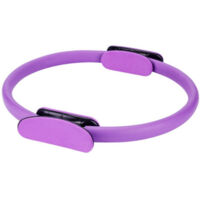Pair Pilates Cercle, Yoga Pilates Ring, Anneau de Résistance Pilates, Anneau de Pilates de Musculation Multifonctionnel pour Home Body Sculpt Resistance Training Jambe IntÉRieur De La Cuisse LÉGer