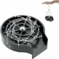Pair Lave-gobelets pour évier, lave-verres pour évier de cuisine, pour accessoires d'évier de cuisine, lave-biberons pour gobelets de biberons, lave-bar pour diverses tasses