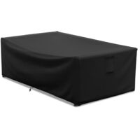 Housse de mobilier de jardin étanche 91 pouces, Robuste, Protection pour terrasse