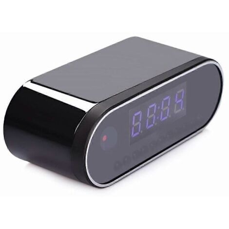 V4l HD 1080P Clock Camera WiFi Mini Cam IR Night Vision Alarm Video Camera Q6K Video Recorder Motion Detection (1/5)