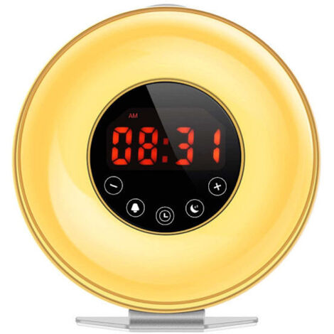 Sunset and Sunrise Table Lamp Alarm Clock (1/5)