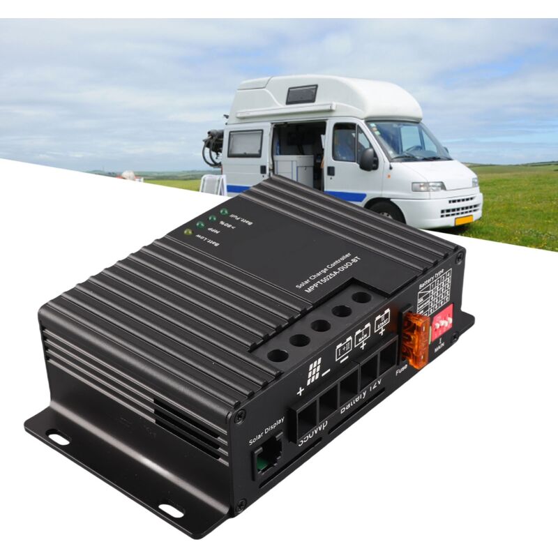 Lamker 30A 12V 24V Auto Solarladeregler Ladegerät Laderegler PWM Intelligenter Controller Solar Panel Regler mit USB Lamker 30A 12V 24V Auto Solarladeregler Ladegerät Laderegler PWM Intelligenter Controller Solar Panel Regler mit USB