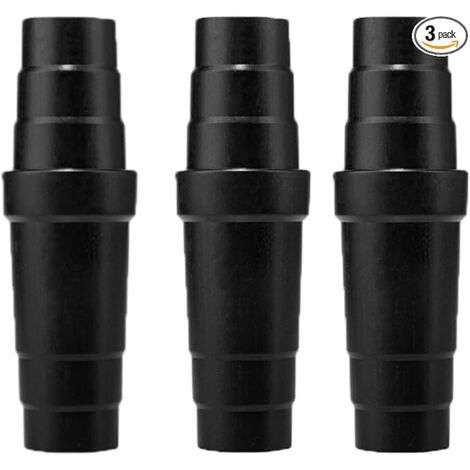 Universeller Staubsaugerschlauchadapter 31,5–45 mm, auslaufsicher, für Elektrowerkzeuge, 3-teiliges Set