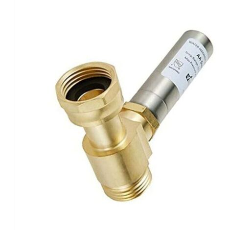 Produktbild von HOHOVYVY Wasserschlagdämpfer Aus Edelstahl 3/4 Zoll NH-Gewinde – Reduziert Lärm & Schützt Deine Waschmaschine (1 Stück)