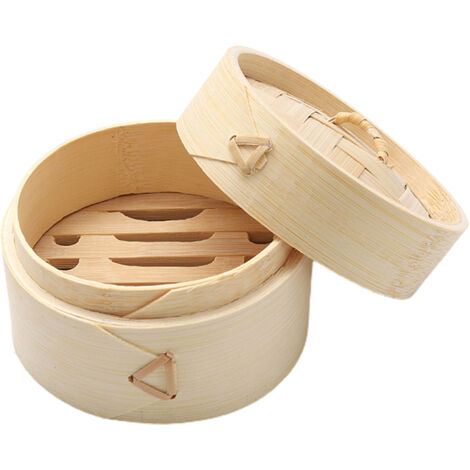 Aufbewahrungsbox aus Naturholz – Süßigkeiten- und Snackbox – Rundes Massivholzdesign – Maße: 10 x 10 x 4 cm – Ideal für Snacks, Accessoires und Schmuck – Mit Frischedeckel – 1 Stück (1/5)