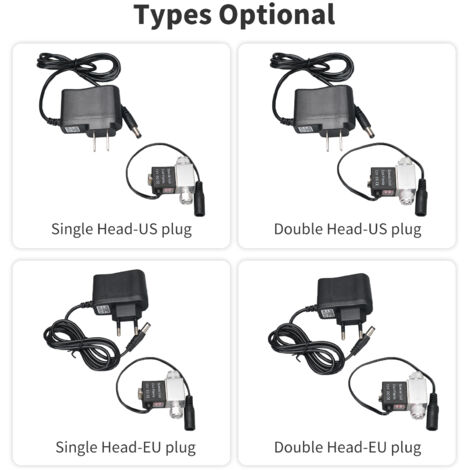 Geräuschloses 12V CO2-Magnetventil für Aquarien mit 4x6 mm Anschluss und M10x1 Gewinde (1/5)