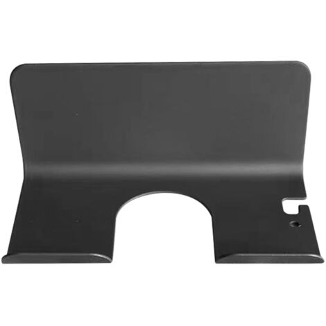 Wandmontierter Haartrocknerhalter – Platzsparende Aluminium-Wandhalterung ohne Bohren – Organizer-Ablage für Haartrockner und Haarstylinggeräte – 1 Stück (120 g) (1/5)