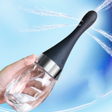 Automatischer elektrischer Duschkopf mit 300 ml Fassungsvermögen, tragbarer antibakterieller Ballon für Damen und Herren