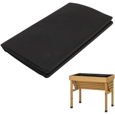 GeoPro Hochbeetfolie aus Vliesstoff – XL – 160 x 210 cm – Atmungsaktiv und umweltfreundlich, einfache Verlegung