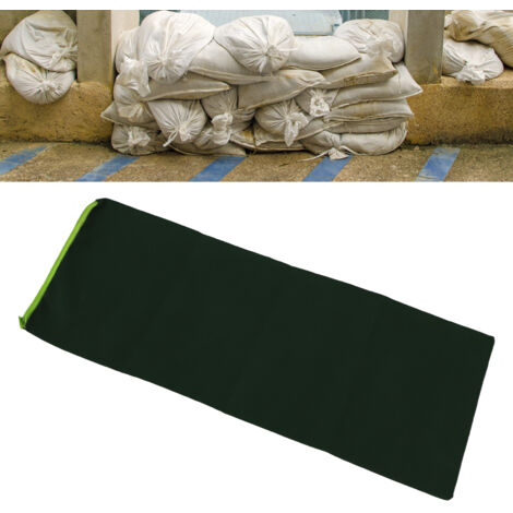 Hochwasserschutzsäcke (5 Stück) – Wiederverwendbare Barriere mit Reißverschluss aus organischem Silikon – Größe 30 x 75 cm für Türen, Garagen und Fenster (1/5)