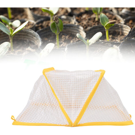 Hochbeetabdeckung – Pflanzenschutz aus robustem PVC-Netzgewebe, Komplettset (4 Heringe), einfach zu verwenden und zu verstauen, für Pflanzen und Blumen