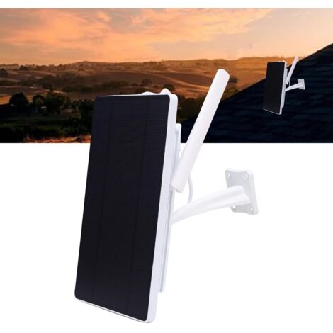 Solarbetriebener 4G LTE Modem-Router 10W IP66 wetterfester WLAN-Antenne für den Außenbereich, geeignet für Camping, Wohnmobile und Kameras (EU-Version)
