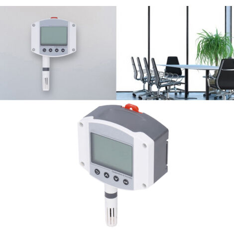 RS-WS-120-2D-LLCD Temperatur- und Feuchtigkeitssensor, 4–20 mA Industrietransmitter mit LCD-Display und Wandhalterung
