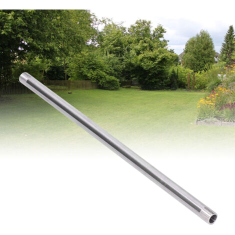 Gewinderohr aus Edelstahl, Rohrbefestigung, Direktanschluss, G1/4-Außengewinde, 30 cm, homogenes Druckgussmetall 304