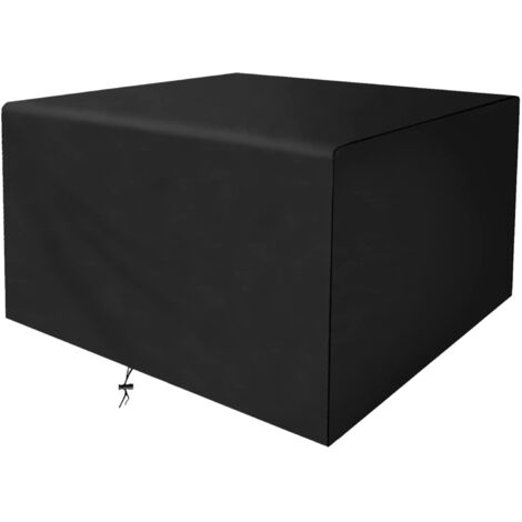 Große quadratische Plane 150x125x110cm ManoBâche Terrassenschutz Wasserdichte Polyester Staubdichte Outdoor-Tischabdeckung Große Größe (1/5)