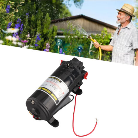 12V DC DP 80 Membranpumpe für Wasseraufbereitungs- und Sprühsysteme mit G3/8-Anschluss und Überdruckschutz
