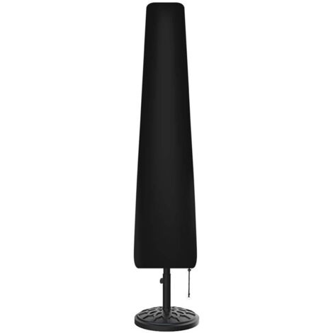Schutzhülle für Sonnenschirme – wasserdichte 210D Oxford-Hülle (190 cm/265 cm) mit Kordelzug (1/5)