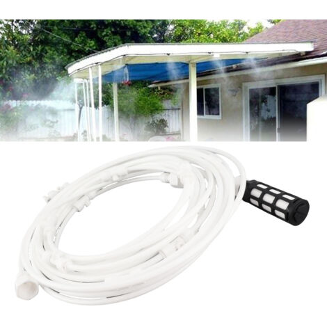 Outdoor-Nebelsystem-Set mit Pumpe, 29,5 Fuß Filter und Netzteil [PE Messing ABS] (1/5)