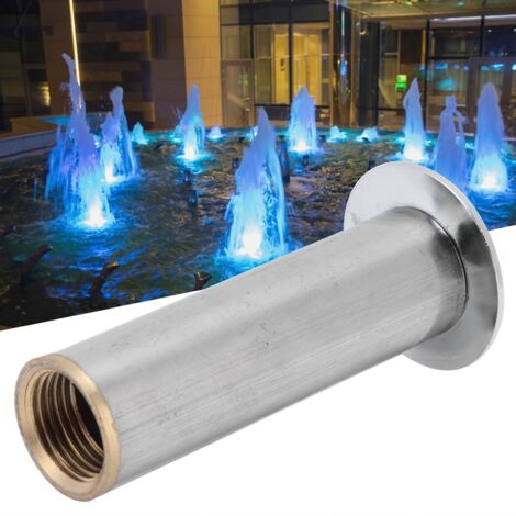 Garten-Wasserstrahldüse – G1/2 Springbrunnendüse – Kupfer und Edelstahl – Pilzdüse