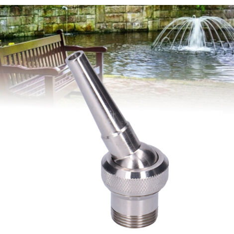 G3/4 Springbrunnendüse, multidirektionale Spitze, Sprühstrahl aus Edelstahl 304, gerichteter Bewässerungskopf