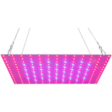 Vollspektrum-LED-Pflanzenlampe [PANEL] [169 LEDs] Rotes und blaues Pflanzenlicht für Sukkulenten, Gartenbau, Hydrokultur, Gewächshäuser und Zimmerpflanzen