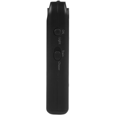 Tragbares Ultraschall-Hundeabwehrgerät, Bellkontrolle, schwarzes ABS, 12,8 cm, mit 9-V-Batterie (1/5)