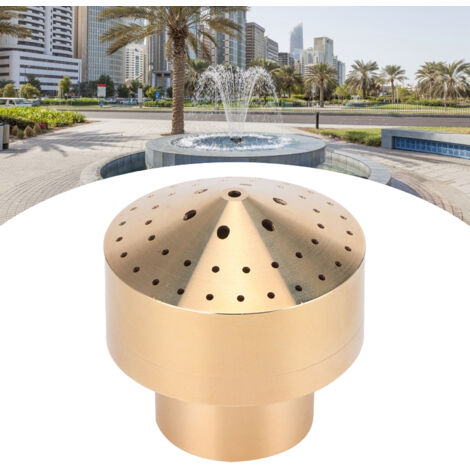 Kupferner Springbrunnenauslauf, Innengewinde G1/2 20 mm – Architektonischer Gartensprenger-Wasserhahn