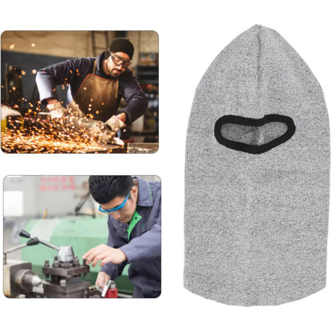 Vollgesichts- und Nackenschutzhelm – Atmungsaktiv, hoher Schutz durch PE-Schutzklasse 5 – Professionelle Schutzausrüstung für Arbeit und Industrie
