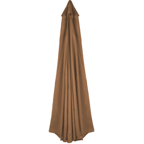 Ersatzbezug für 8-Streben-Gartenschirm – 300 cm/118,11 Zoll, Polyester, hellbraun (1/5)