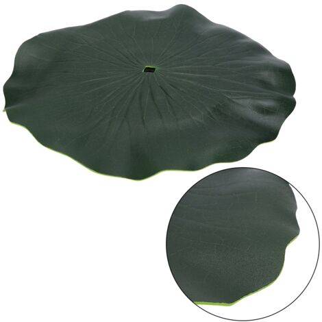Schwimmende Lotus-Schale für Solarbrunnenpumpe, Teich, Garten, Aquarium [29 cm/11,4 Zoll] [Kunststoff] Brunnenpumpenschale AQUA [AQUA] [AQUA] (1/5)