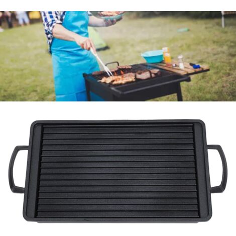 Mini-Grill, Aluminiumlegierung, 23,5 x 14,5 cm, schnelles und gleichmäßiges Garen, multifunktional, für Familien