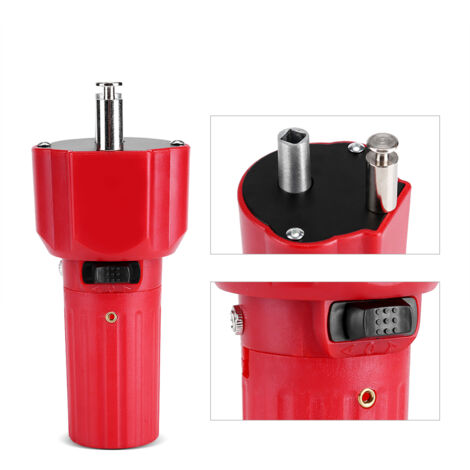 Drehbarer Grillmotor (CW/CCW) mit USB-Kabel – ABS + Metall – Rot – 4,2 U/min – 5 V DC (1/5)