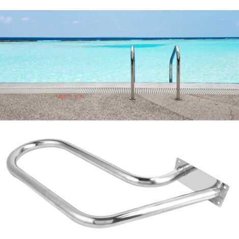 Hauptgeländer für Schwimmbadtreppen, verstärkter Edelstahl 304, Sicherheitsgeländer für private und öffentliche Schwimmbäder