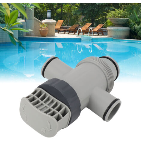 Intex 11872 Doppel-Tauchventil für Poolpumpen – Robustes Kunststoffzubehör, einfache Installation