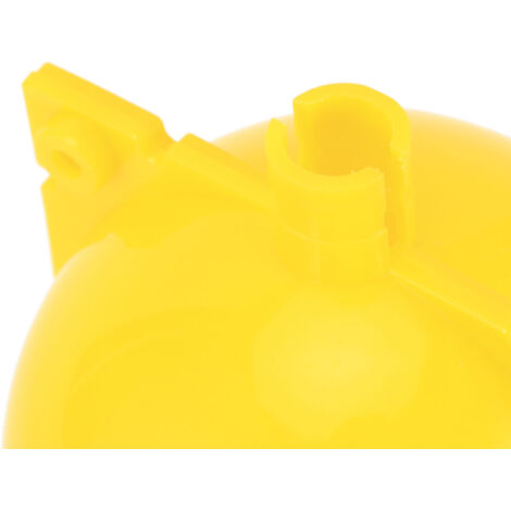 Pflanzenvermehrungsset – 5 wiederverwendbare, hochdruckfeste ABS-Anzuchttöpfe – Gelb – 8 cm Durchmesser – 190 g (1/5)
