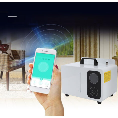 2000 ml WLAN-fähiger Smart-App-Luftdiffusor für Klimaanlagen, intelligentes ätherisches Öl, weißes Aluminium, Wandmontage, für Zuhause, Spa, Hotel, Büro (1/5)