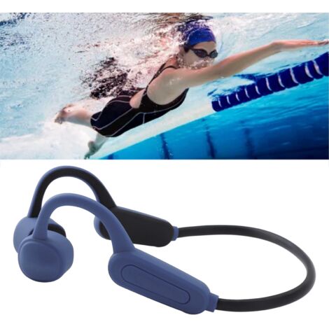 Offene Bluetooth-Sportkopfhörer mit Knochenleitung, IPX8 wasserdicht, leicht, kabellos, ideal zum Laufen und Schwimmen, mit 16 GB Speicher (1/5)