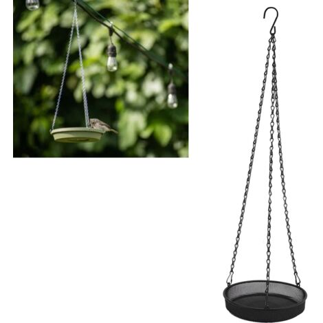 Saatgutspender mit glattem Drahtgeflecht, 1,4 kg Fassungsvermögen, Pendeltyp mit Hängekette (1/5)