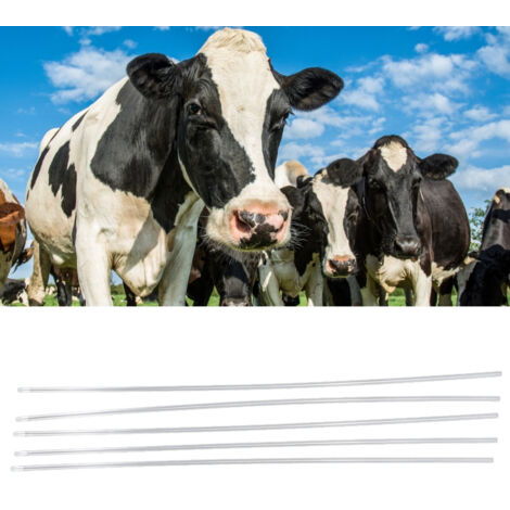 Besamungshülse [20-teiliges Set] Katheterschlauch-Zubehör für Kühe – Kunststoffmaterial, 43,8 cm (1/5)