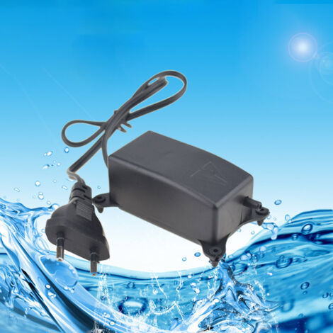 2-W-Aquarium-Sauerstoffpumpe – Mini – Ultraleise – Rutschfest – Robustes Kunststoffgehäuse – 7 x 3,5 x 3,2 cm – 80 cm Kabel – Fördermenge: 1,2 l/min (1/5)