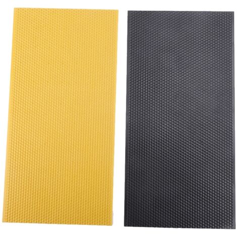 Wabenrahmen für die Imkerei, schwarz, 42,5 x 21,3 cm, mit Unterlage