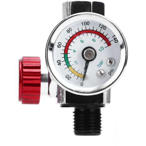 Hochpräziser G1/4-Luftdruckregler 140 PSI für Lackier- und Airbrush