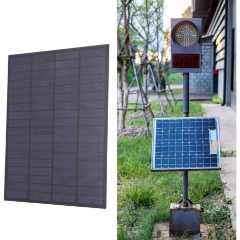 18V 5W polykristallines Mini-Solarpanel aus Epoxidharz für DIY-Ladegeräte und Gartenleuchten (1/5)