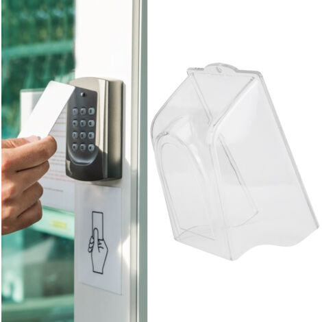 Transparente Regenhülle für Fingerabdruckschloss und Video-Gegensprechanlage – Wetterfeste Außenhülle und Zutrittskontrollgehäuse (1/5)